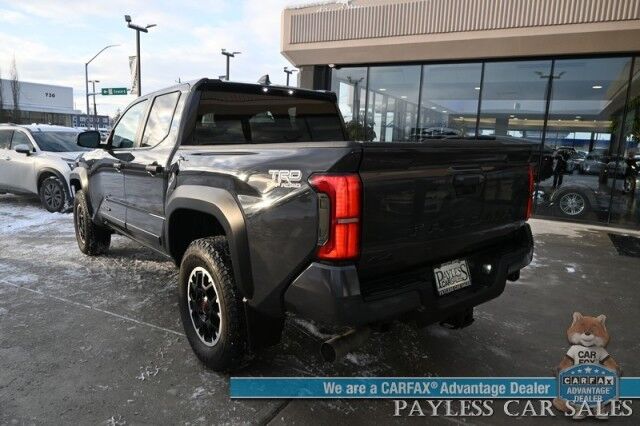 2024 Toyota Tacoma TRD Off Road / 4X4 / Auto Start / Crew Cab / Premium Cloth Seats / Adaptive Cruise / Lane Departure & Blind Spot / Apple CarPlay & Android Auto / Back Up Camera / Keyless Entry & Start / Tow Pkg / 23 MPG / 1-Owner Anchorage AK 2024 Toyota Tacoma TRD Off Road / 4X4 / Auto Start / Crew Cab / Premium Cloth Seats / Adaptive Cruise / Lane Departure & Blind Spot / Apple CarPlay & Android Auto / Back Up Camera / Keyless Entry & Start / Tow Pkg / 23 MPG / 1-Owner Anchorage AK