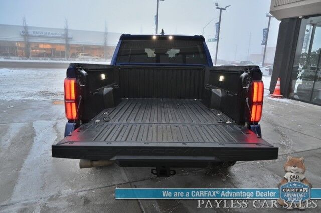 2024 Toyota Tacoma TRD Off Road / 4X4 / Crew Cab / Auto Start / Premium Cloth Seats / Adaptive Cruise / Lane Departure & Blind Spot / Apple CarPlay & Android Auto / Back Up Camera / Keyless Entry & Start / Tow Pkg / 23 MPG / 1-Owner Anchorage AK 2024 Toyota Tacoma TRD Off Road / 4X4 / Crew Cab / Auto Start / Premium Cloth Seats / Adaptive Cruise / Lane Departure & Blind Spot / Apple CarPlay & Android Auto / Back Up Camera / Keyless Entry & Start / Tow Pkg / 23 MPG / 1-Owner Anchorage AK