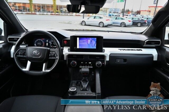 2024 Toyota Tacoma TRD Off Road / 4X4 / Crew Cab / Auto Start / Premium Cloth Seats / Adaptive Cruise / Lane Departure & Blind Spot / Apple CarPlay & Android Auto / Back Up Camera / Keyless Entry & Start / Tow Pkg / 23 MPG / 1-Owner Anchorage AK