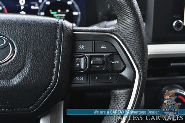 2024 Toyota Tacoma TRD Off Road / 4X4 / Crew Cab / Auto Start / Premium Cloth Seats / Adaptive Cruise / Lane Departure & Blind Spot / Apple CarPlay & Android Auto / Back Up Camera / Keyless Entry & Start / Tow Pkg / 23 MPG / 1-Owner Anchorage AK