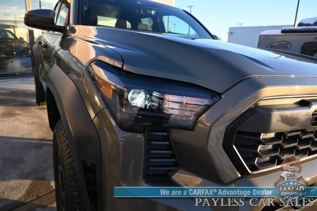 2024 Toyota Tacoma TRD Off Road / 4X4 / Crew Cab / Premium Cloth Seats / Adaptive Cruise / Lane Departure & Blind Spot / Apple CarPlay & Android Auto / Back Up Camera / Keyless Entry & Start / Tow Pkg / 23 MPG / 1-Owner Anchorage AK 2024 Toyota Tacoma TRD Off Road / 4X4 / Crew Cab / Premium Cloth Seats / Adaptive Cruise / Lane Departure & Blind Spot / Apple CarPlay & Android Auto / Back Up Camera / Keyless Entry & Start / Tow Pkg / 23 MPG / 1-Owner Anchorage AK