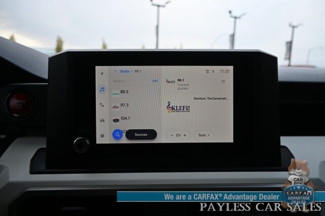 2024 Toyota Tacoma TRD Off Road / 4X4 / Crew Cab / Premium Cloth Seats / Adaptive Cruise / Lane Departure & Blind Spot / Apple CarPlay & Android Auto / Back Up Camera / Keyless Entry & Start / Tow Pkg / 23 MPG / 1-Owner Anchorage AK 2024 Toyota Tacoma TRD Off Road / 4X4 / Crew Cab / Premium Cloth Seats / Adaptive Cruise / Lane Departure & Blind Spot / Apple CarPlay & Android Auto / Back Up Camera / Keyless Entry & Start / Tow Pkg / 23 MPG / 1-Owner Anchorage AK