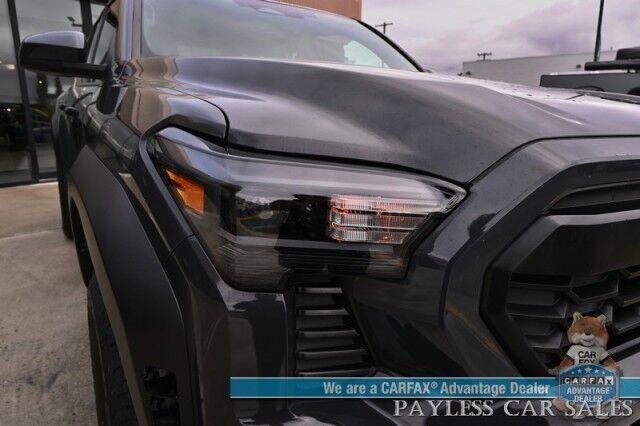 2024 Toyota Tacoma TRD Off Road / 4X4 / Crew Cab / Premium Cloth Seats / Adaptive Cruise / Lane Departure & Blind Spot / Apple CarPlay & Android Auto / Back Up Camera / Keyless Entry & Start / Tow Pkg / 23 MPG / 1-Owner Anchorage AK