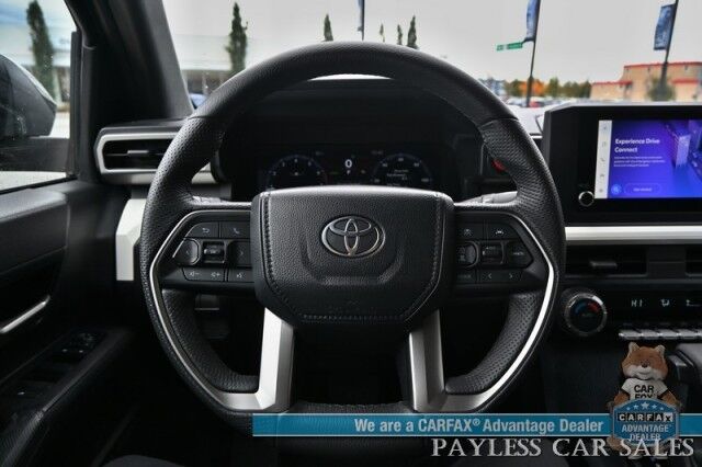 2024 Toyota Tacoma TRD Off Road / 4X4 / Crew Cab / Premium Cloth Seats / Adaptive Cruise / Lane Departure & Blind Spot / Apple CarPlay & Android Auto / Back Up Camera / Keyless Entry & Start / Tow Pkg / 23 MPG / 1-Owner Anchorage AK