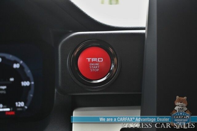 2024 Toyota Tacoma TRD Off Road / 4X4 / Crew Cab / Premium Cloth Seats / Adaptive Cruise / Lane Departure & Blind Spot / Apple CarPlay & Android Auto / Back Up Camera / Keyless Entry & Start / Tow Pkg / 23 MPG / 1-Owner Anchorage AK