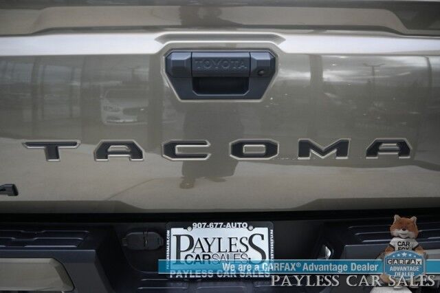 2024 Toyota Tacoma TRD Off Road / 4X4 / Crew Cab / Premium Cloth Seats / Adaptive Cruise / Lane Departure & Blind Spot / Apple CarPlay & Android Auto / Back Up Camera / Keyless Entry & Start / Tow Pkg / 23 MPG / 1-Owner Anchorage AK