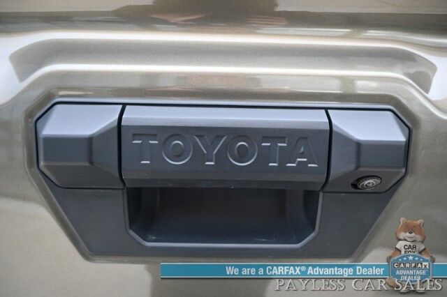 2024 Toyota Tacoma TRD Off Road / 4X4 / Crew Cab / Premium Cloth Seats / Adaptive Cruise / Lane Departure & Blind Spot / Apple CarPlay & Android Auto / Back Up Camera / Keyless Entry & Start / Tow Pkg / 23 MPG / 1-Owner Anchorage AK