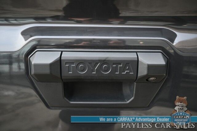 2024 Toyota Tacoma TRD Off Road / 4X4 / Crew Cab / Premium Cloth Seats / Adaptive Cruise / Lane Departure & Blind Spot / Apple CarPlay & Android Auto / Back Up Camera / Keyless Entry & Start / Tow Pkg / 23 MPG / 1-Owner Anchorage AK 2024 Toyota Tacoma TRD Off Road / 4X4 / Crew Cab / Premium Cloth Seats / Adaptive Cruise / Lane Departure & Blind Spot / Apple CarPlay & Android Auto / Back Up Camera / Keyless Entry & Start / Tow Pkg / 23 MPG / 1-Owner Anchorage AK