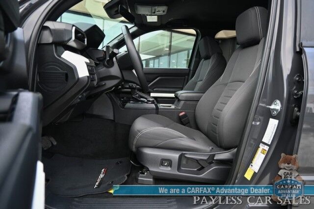 2024 Toyota Tacoma TRD Off Road / 4X4 / Crew Cab / Premium Cloth Seats / Adaptive Cruise / Lane Departure & Blind Spot / Apple CarPlay & Android Auto / Back Up Camera / Keyless Entry & Start / Tow Pkg / 23 MPG / 1-Owner Anchorage AK 2024 Toyota Tacoma TRD Off Road / 4X4 / Crew Cab / Premium Cloth Seats / Adaptive Cruise / Lane Departure & Blind Spot / Apple CarPlay & Android Auto / Back Up Camera / Keyless Entry & Start / Tow Pkg / 23 MPG / 1-Owner Anchorage AK