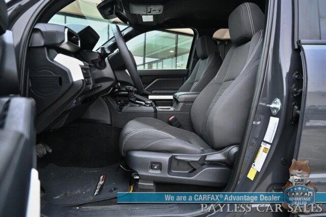 2024 Toyota Tacoma TRD Off Road / 4X4 / Crew Cab / Premium Cloth Seats / Adaptive Cruise / Lane Watch & Blind Spot / Apple CarPlay & Android Auto / Bed Liner / Aluminum Wheels / Back Up Cam / Only 15K Miles / Tow pkg / 1-Owner Anchorage AK