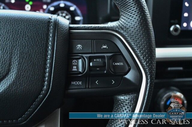 2024 Toyota Tacoma TRD Off Road / 4X4 / Crew Cab / Premium Cloth Seats / Adaptive Cruise / Lane Watch & Blind Spot / Apple CarPlay & Android Auto / Bed Liner / Aluminum Wheels / Back Up Cam / Only 15K Miles / Tow pkg / 1-Owner Wasilla AK