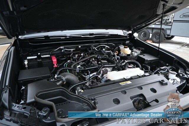 2024 Toyota Tacoma TRD Off Road / 4X4 / Crew Cab / Premium Cloth Seats / Adaptive Cruise / Lane Watch & Blind Spot / Apple CarPlay & Android Auto / Bed Liner / Aluminum Wheels / Back Up Cam / Only 15K Miles / Tow pkg / 1-Owner Anchorage AK