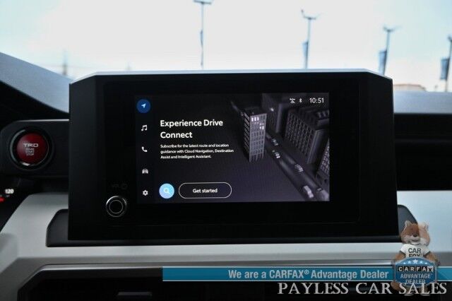 2024 Toyota Tacoma TRD Off Road / 4X4 / Crew Cab / Premium Cloth Seats / Adaptive Cruise / Lane Watch & Blind Spot / Apple CarPlay & Android Auto / Bed Liner / Back Up Cam / Aluminum Wheels / Only 10K Miles / Tow pkg / 1-Owner Anchorage AK