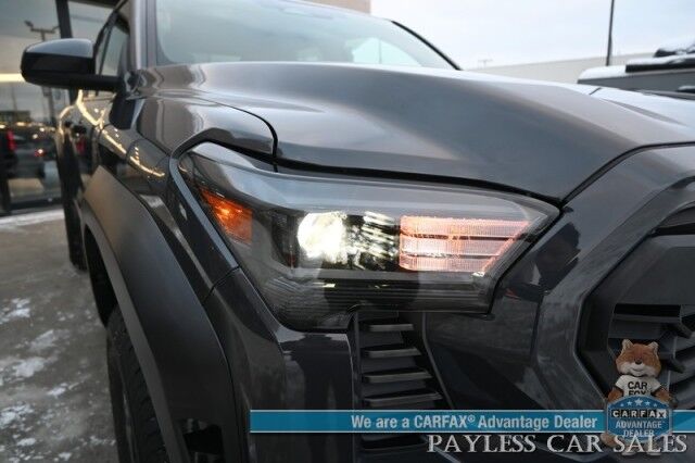 2024 Toyota Tacoma TRD Off Road / 4X4 / Crew Cab / Premium Cloth Seats / Adaptive Cruise / Lane Watch & Blind Spot / Apple CarPlay & Android Auto / Bed Liner / Back Up Cam / Aluminum Wheels / Only 10K Miles / Tow pkg / 1-Owner Anchorage AK