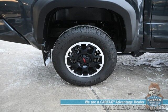2024 Toyota Tacoma TRD Off Road / 4X4 / Crew Cab / Premium Cloth Seats / Adaptive Cruise / Lane Watch & Blind Spot / Apple CarPlay & Android Auto / Bed Liner / Back Up Cam / Aluminum Wheels / Only 10K Miles / Tow pkg / 1-Owner Wasilla AK