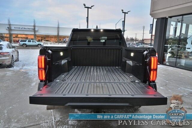 2024 Toyota Tacoma TRD Off Road / 4X4 / Crew Cab / Premium Cloth Seats / Adaptive Cruise / Lane Watch & Blind Spot / Apple CarPlay & Android Auto / Bed Liner / Back Up Cam / Aluminum Wheels / Only 10K Miles / Tow pkg / 1-Owner Wasilla AK