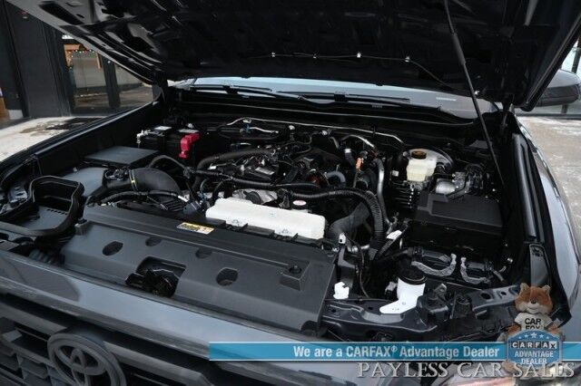 2024 Toyota Tacoma TRD Off Road / 4X4 / Crew Cab / Premium Cloth Seats / Adaptive Cruise / Lane Watch & Blind Spot / Apple CarPlay & Android Auto / Bed Liner / Back Up Cam / Aluminum Wheels / Only 10K Miles / Tow pkg / 1-Owner Wasilla AK