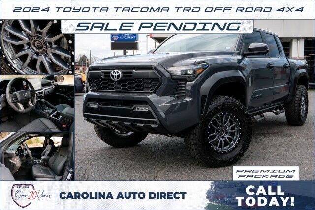 2024 Toyota Tacoma TRD Off Road 4X4 / Premium Package / Leather Seats!