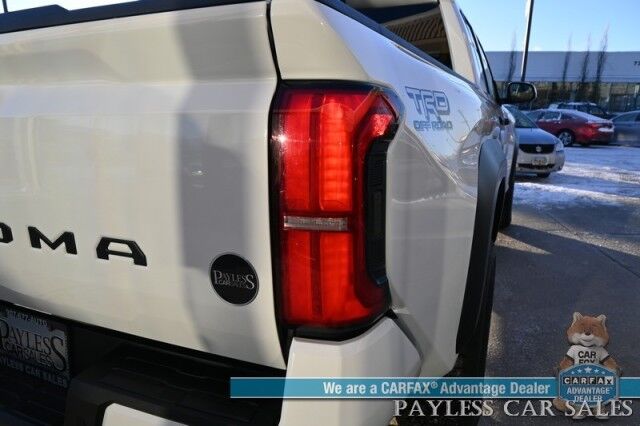 2024 Toyota Tacoma TRD Off Road / 4X4 / Premium Pkg / Heated & Cooled Leather Seats / Heated Steering / Sunroof / JBL / Adaptive Cruise / Lane Watch & Blind Spot / Apple CarPlay & Android Auto / Tow Pkg / 360 Cam / 1-Owner Anchorage AK 2024 Toyota Tacoma TRD Off Road / 4X4 / Premium Pkg / Heated & Cooled Leather Seats / Heated Steering / Sunroof / JBL / Adaptive Cruise / Lane Watch & Blind Spot / Apple CarPlay & Android Auto / Tow Pkg / 360 Cam / 1-Owner Anchorage AK