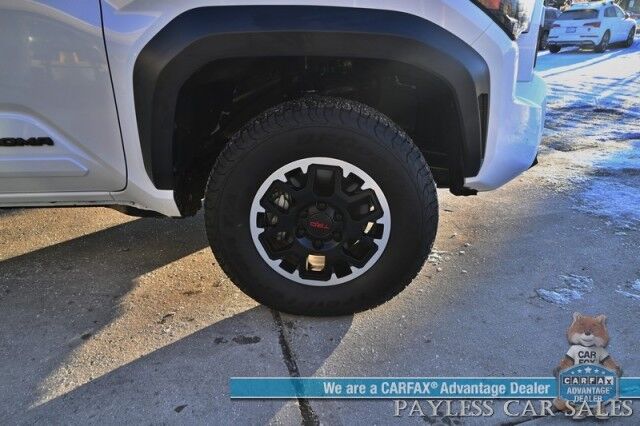 2024 Toyota Tacoma TRD Off Road / 4X4 / Premium Pkg / Heated & Cooled Leather Seats / Heated Steering / Sunroof / JBL / Adaptive Cruise / Lane Watch & Blind Spot / Apple CarPlay & Android Auto / Tow Pkg / 360 Cam / 1-Owner Anchorage AK 2024 Toyota Tacoma TRD Off Road / 4X4 / Premium Pkg / Heated & Cooled Leather Seats / Heated Steering / Sunroof / JBL / Adaptive Cruise / Lane Watch & Blind Spot / Apple CarPlay & Android Auto / Tow Pkg / 360 Cam / 1-Owner Anchorage AK