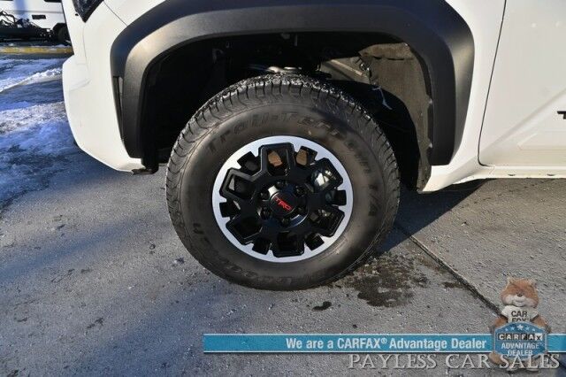 2024 Toyota Tacoma TRD Off Road / 4X4 / Premium Pkg / Heated & Cooled Leather Seats / Heated Steering / Sunroof / JBL / Adaptive Cruise / Lane Watch & Blind Spot / Apple CarPlay & Android Auto / Tow Pkg / 360 Cam / 1-Owner Anchorage AK 2024 Toyota Tacoma TRD Off Road / 4X4 / Premium Pkg / Heated & Cooled Leather Seats / Heated Steering / Sunroof / JBL / Adaptive Cruise / Lane Watch & Blind Spot / Apple CarPlay & Android Auto / Tow Pkg / 360 Cam / 1-Owner Anchorage AK