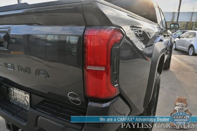 2024 Toyota Tacoma TRD Off Road / 4X4 / Premium Pkg / Heated & Cooled Leather Seats / Heated Steering / Sunroof / JBL / Adaptive Cruise / Lane Watch & Blind Spot / Apple CarPlay & Android Auto / Tow Pkg / 360 Cam / 1-Owner Anchorage AK 2024 Toyota Tacoma TRD Off Road / 4X4 / Premium Pkg / Heated & Cooled Leather Seats / Heated Steering / Sunroof / JBL / Adaptive Cruise / Lane Watch & Blind Spot / Apple CarPlay & Android Auto / Tow Pkg / 360 Cam / 1-Owner Anchorage AK