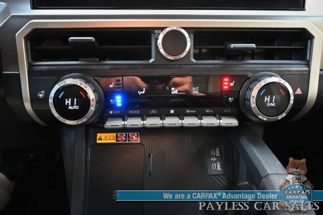 2024 Toyota Tacoma TRD Off Road / 4X4 / Premium Pkg / Heated & Cooled Leather Seats / Heated Steering / Sunroof / JBL / Adaptive Cruise / Lane Watch & Blind Spot / Apple CarPlay & Android Auto / Tow Pkg / 360 Cam / 1-Owner Anchorage AK 2024 Toyota Tacoma TRD Off Road / 4X4 / Premium Pkg / Heated & Cooled Leather Seats / Heated Steering / Sunroof / JBL / Adaptive Cruise / Lane Watch & Blind Spot / Apple CarPlay & Android Auto / Tow Pkg / 360 Cam / 1-Owner Anchorage AK