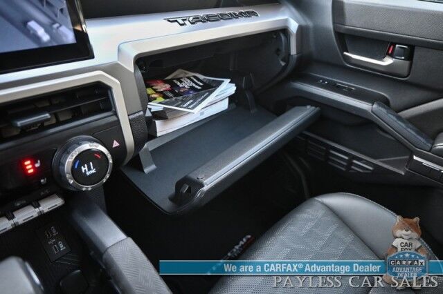 2024 Toyota Tacoma TRD Off Road / 4X4 / Premium Pkg / Heated & Cooled Leather Seats / Heated Steering / Sunroof / JBL / Adaptive Cruise / Lane Watch & Blind Spot / Apple CarPlay & Android Auto / Tow Pkg / 360 Cam / 1-Owner Anchorage AK 2024 Toyota Tacoma TRD Off Road / 4X4 / Premium Pkg / Heated & Cooled Leather Seats / Heated Steering / Sunroof / JBL / Adaptive Cruise / Lane Watch & Blind Spot / Apple CarPlay & Android Auto / Tow Pkg / 360 Cam / 1-Owner Anchorage AK