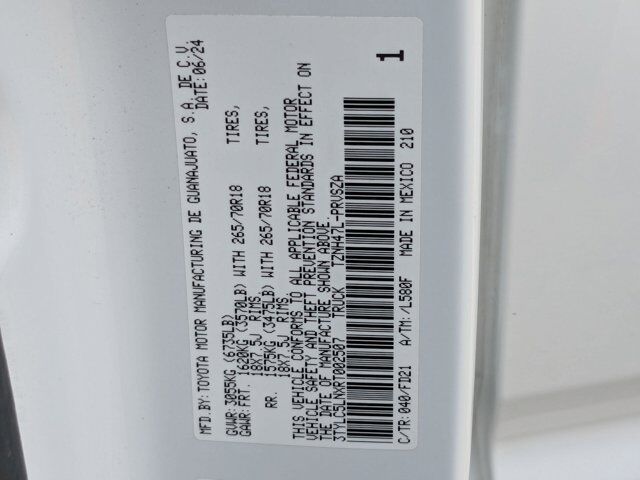 2024 Toyota Tacoma TRD Off Road Hybrid Roseville CA