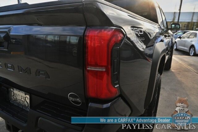2024 Toyota Tacoma TRD Off Road / Premium Pkg / 4X4 / Crew Cab / Auto Start / Heated & Cooled Leather Seats / Heated Steering / Sunroof / JBL Speakers / Adaptive Cruise / Lane Departure & Blind Spot / 360 Camera / Bed Liner / Tow Pkg / 1-Owner Anchorage AK
