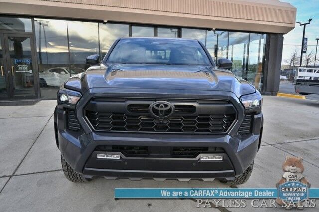 2024 Toyota Tacoma TRD Off Road / Premium Pkg / 4X4 / Crew Cab / Auto Start / Heated & Cooled Leather Seats / Heated Steering / Sunroof / JBL Speakers / Adaptive Cruise / Lane Departure & Blind Spot / 360 Camera / Bed Liner / Tow Pkg / 1-Owner