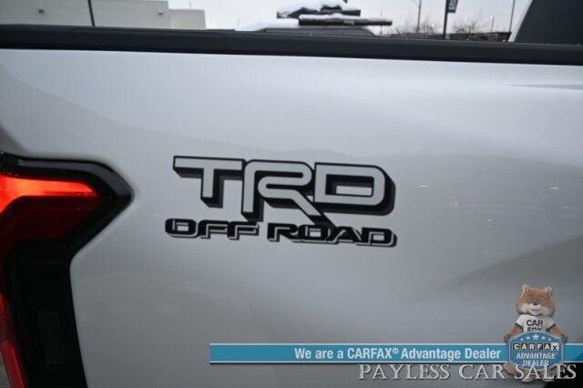 2024 Toyota Tacoma TRD Off Road / Premium Pkg / 4X4 / Crew Cab / Heated & Cooled Leather Seats / Heated Steering / Sunroof / JBL Speakers / Adaptive Cruise / Lane Departure & Blind Spot / 360 Camera / Bed Liner / Tow Pkg / 1-Owner Anchorage AK 2024 Toyota Tacoma TRD Off Road / Premium Pkg / 4X4 / Crew Cab / Heated & Cooled Leather Seats / Heated Steering / Sunroof / JBL Speakers / Adaptive Cruise / Lane Departure & Blind Spot / 360 Camera / Bed Liner / Tow Pkg / 1-Owner Anchorage AK