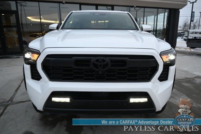 2024 Toyota Tacoma TRD Off Road / Premium Pkg / 4X4 / Crew Cab / Heated & Cooled Leather Seats / Heated Steering / Sunroof / JBL Speakers / Adaptive Cruise / Lane Departure & Blind Spot / 360 Camera / Bed Liner / Tow Pkg / 1-Owner