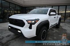 2024_Toyota_Tacoma_TRD Off Road / Premium Pkg / 4X4 / Crew Cab / Heated & Cooled Leather Seats / Heated Steering / Sunroof / JBL Speakers / Adaptive Cruise / Lane Departure & Blind Spot / 360 Camera / Bed Liner / Tow Pkg / 1-Owner_ Anchorage AK