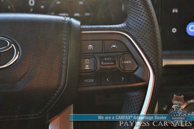 2024 Toyota Tacoma TRD Off Road / Premium Pkg / 4X4 / Crew Cab / Heated & Cooled Leather Seats / Heated Steering / Sunroof / JBL Speakers / Adaptive Cruise / Lane Departure & Blind Spot / 360 Camera / Bed Liner / Tow Pkg / 1-Owner Anchorage AK