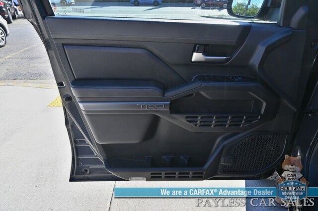 2024 Toyota Tacoma TRD Off Road / Premium Pkg / 4X4 / Crew Cab / Heated & Cooled Leather Seats / Heated Steering / Sunroof / JBL Speakers / Adaptive Cruise / Lane Departure & Blind Spot / 360 Camera / Bed Liner / Tow Pkg / 1-Owner Anchorage AK