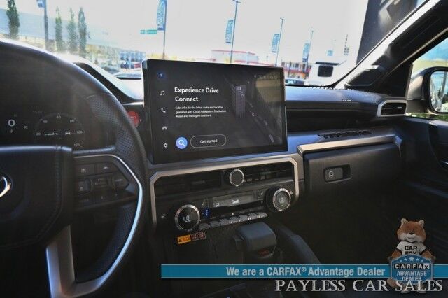 2024 Toyota Tacoma TRD Off Road / Premium Pkg / 4X4 / Crew Cab / Heated & Cooled Leather Seats / Heated Steering / Sunroof / JBL Speakers / Adaptive Cruise / Lane Departure & Blind Spot / 360 Camera / Bed Liner / Tow Pkg / 1-Owner Anchorage AK