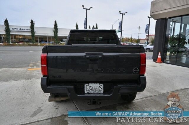 2024 Toyota Tacoma TRD Off Road / Premium Pkg / 4X4 / Crew Cab / Heated & Cooled Leather Seats / Heated Steering / Sunroof / JBL Speakers / Adaptive Cruise / Lane Departure & Blind Spot / 360 Camera / Bed Liner / Tow Pkg / 1-Owner Anchorage AK