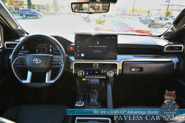 2024 Toyota Tacoma TRD Off Road / Premium Pkg / 4X4 / Crew Cab / Heated & Cooled Leather Seats / Heated Steering / Sunroof / JBL Speakers / Adaptive Cruise / Lane Departure & Blind Spot / 360 Camera / Bed Liner / Tow Pkg / 1-Owner Anchorage AK