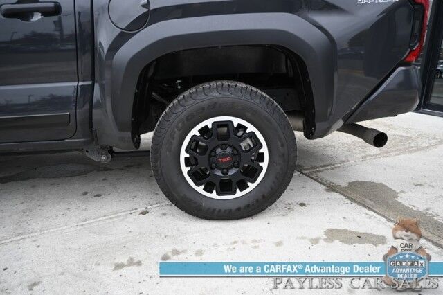 2024 Toyota Tacoma TRD Off Road / Premium Pkg / 4X4 / Crew Cab / Heated & Cooled Leather Seats / Heated Steering / Sunroof / JBL Speakers / Adaptive Cruise / Lane Departure & Blind Spot / 360 Camera / Bed Liner / Tow Pkg / 1-Owner Anchorage AK