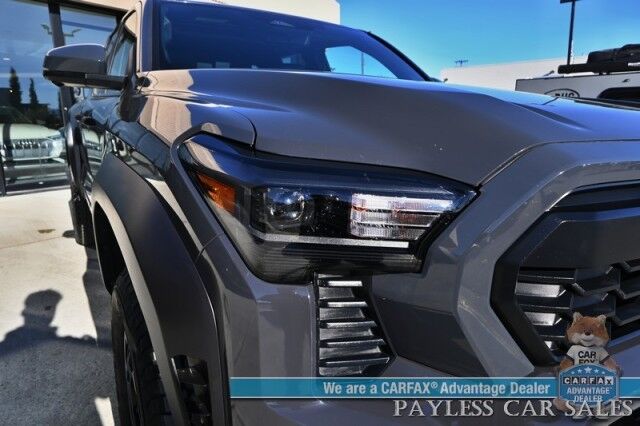 2024 Toyota Tacoma TRD Off Road / Premium Pkg / 4X4 / Crew Cab / Heated & Cooled Leather Seats / Heated Steering / Sunroof / JBL Speakers / Adaptive Cruise / Lane Departure & Blind Spot / 360 Camera / Bed Liner / Tow Pkg / 1-Owner Anchorage AK
