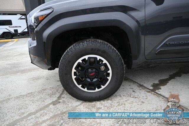 2024 Toyota Tacoma TRD Off Road / Premium Pkg / 4X4 / Crew Cab / Heated & Cooled Leather Seats / Heated Steering / Sunroof / JBL Speakers / Adaptive Cruise / Lane Departure & Blind Spot / 360 Camera / Bed Liner / Tow Pkg / 1-Owner Anchorage AK