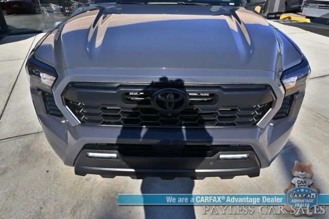 2024 Toyota Tacoma TRD Off Road / Premium Pkg / 4X4 / Crew Cab / Heated & Cooled Leather Seats / Heated Steering / Sunroof / JBL Speakers / Adaptive Cruise / Lane Departure & Blind Spot / 360 Camera / Bed Liner / Tow Pkg / 1-Owner Anchorage AK