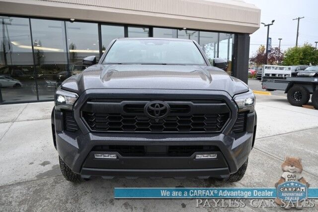 2024 Toyota Tacoma TRD Off Road / Premium Pkg / 4X4 / Crew Cab / Heated & Cooled Leather Seats / Heated Steering / Sunroof / JBL Speakers / Adaptive Cruise / Lane Departure & Blind Spot / 360 Camera / Bed Liner / Tow Pkg / 1-Owner Anchorage AK