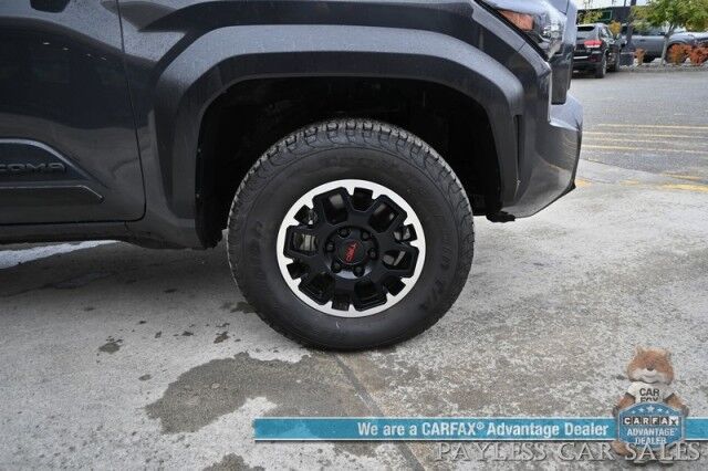 2024 Toyota Tacoma TRD Off Road / Premium Pkg / 4X4 / Crew Cab / Heated & Cooled Leather Seats / Heated Steering / Sunroof / JBL Speakers / Adaptive Cruise / Lane Departure & Blind Spot / 360 Camera / Bed Liner / Tow Pkg / 1-Owner Anchorage AK