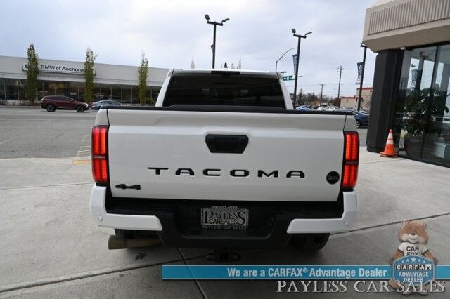 2024 Toyota Tacoma TRD Off Road / Premium Pkg / 4X4 / Crew Cab / Heated & Cooled Leather Seats / Heated Steering / Sunroof / JBL Speakers / Adaptive Cruise / Lane Departure & Blind Spot / 360 Camera / Bed Liner / Tow Pkg / 1-Owner Anchorage AK 2024 Toyota Tacoma TRD Off Road / Premium Pkg / 4X4 / Crew Cab / Heated & Cooled Leather Seats / Heated Steering / Sunroof / JBL Speakers / Adaptive Cruise / Lane Departure & Blind Spot / 360 Camera / Bed Liner / Tow Pkg / 1-Owner Anchorage AK