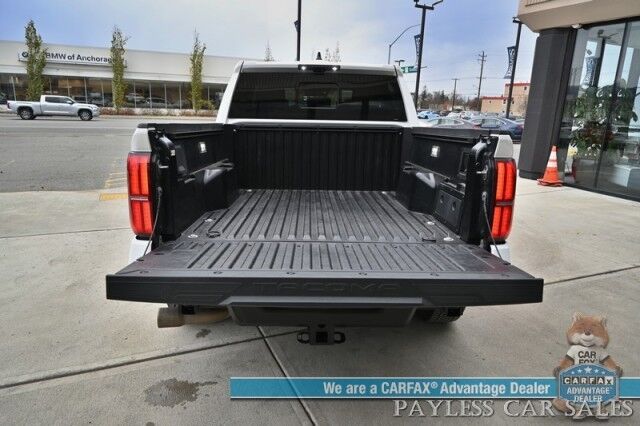 2024 Toyota Tacoma TRD Off Road / Premium Pkg / 4X4 / Crew Cab / Heated & Cooled Leather Seats / Heated Steering / Sunroof / JBL Speakers / Adaptive Cruise / Lane Departure & Blind Spot / 360 Camera / Bed Liner / Tow Pkg / 1-Owner Anchorage AK 2024 Toyota Tacoma TRD Off Road / Premium Pkg / 4X4 / Crew Cab / Heated & Cooled Leather Seats / Heated Steering / Sunroof / JBL Speakers / Adaptive Cruise / Lane Departure & Blind Spot / 360 Camera / Bed Liner / Tow Pkg / 1-Owner Anchorage AK