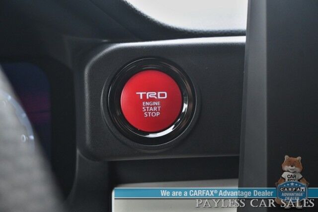 2024 Toyota Tacoma TRD Off Road Sport / 4X4 / Crew Cab / Premium Cloth Seats / Adaptive Cruise / Lane Departure & Blind Spot / Apple CarPlay & Android Auto / Back Up Camera / Keyless Entry & Start / Bed Liner / Tow Pkg / 1-Owner Wasilla AK