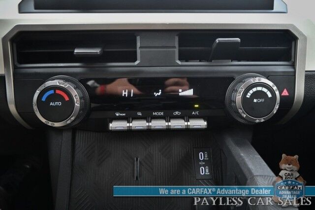 2024 Toyota Tacoma TRD Off Road Sport / 4X4 / Crew Cab / Premium Cloth Seats / Adaptive Cruise / Lane Departure & Blind Spot / Apple CarPlay & Android Auto / Back Up Camera / Keyless Entry & Start / Bed Liner / Tow Pkg / 1-Owner Wasilla AK