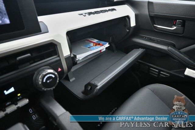 2024 Toyota Tacoma TRD Off Road Sport / 4X4 / Crew Cab / Premium Cloth Seats / Adaptive Cruise / Lane Departure & Blind Spot / Apple CarPlay & Android Auto / Back Up Camera / Keyless Entry & Start / Bed Liner / Tow Pkg / 1-Owner Anchorage AK